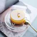 2pcs Clear Glass Candle Plates Round Decorative Pillar Candle Plate Pedestal Candle Tray Stand for Dining Table Wedding Party Spa(S,L)