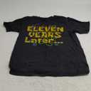 Eleven Years Later 11 Years 11th Birthday Party Funny Meme T-Shirt, Black 