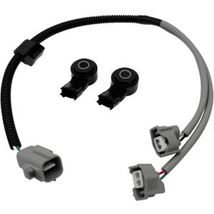 2Pcs Knock Sensor and Harness Kit 89615-06010 Compatible with ES330 GS430 GX470 IS250 IS350 4Runner Avalon Camry Corolla Highlander Matrix Prius RAV4 Solara Tacoma Tundra Venza Yaris