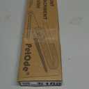 2 Pieces Dryer Vent Cleaner Kit Compatible with Most Vacuum Cleaner, Dryer Lint Brush and Vacuum Hose Attachment with Universal Connector, Quickly Lint Remover (Blue)