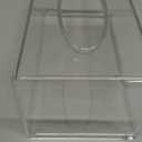 Alipis Acrylic Clear Tissue Box, Rectangular Paper Tissue Dispenser Napkin Storage Holder Dryer Sheet Container Case