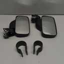 UTV Side Mirrors with 1.75" -2" Roll Bar Cage, UTV Mirrors 360 Degree Adjustable RZR Mirror Compatible with Polaris RZR Kawasaki Teryx Mule Pioneer Yamaha Rhino YXZ