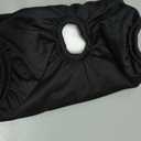 Pet Parents Washable Dog Diapers (3pack) + Extendrs of Durable Doggie Diapers, Premium Dog Diapers Female & Male ( Large (19-27"), Black)