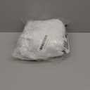 RIMELA Full Size White Bed Skirt 15 Inch Drop, Wrap Around Elastic Bed Skirts Full Size Dust Ruffle, Bedskirt for Adjustable Bed Base Solid Wrinkle and Fade Resistant Silky Fabric Machine Washable