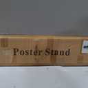 KOOV Poster Stand for Display, Sign Holder Floor Stand, Double Sided Banner Stand with Non-Slip Base, Heavy Duty 75 Height Adjustable Standing Sign Holder for Board Foam (Double-Pole Sign Stand, 1pack)