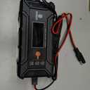 DC HOUSE 12V 5A Battery Charger, Smart LiFePO4 & Lead Acid Charger, Trickle Charger Maintainer & Desulfator for Car, Motorcycle, Automotive Batteries