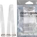 Fashion First Aid Replacement Bra Straps Low-Stretch Adjustable Bra Straps w/Reinforced Hooks for Bras, Dresses & Swimsuits