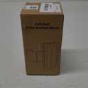 QIBOX Anti-Theft Video Doorbell Mount Compatible with Ring/Blink Video Doorbell 4/3/3 Plus/2/1/(2020 Release), Adjustable No-Drill Mounting Bracket Wedge Adapter Holder Accessories (Black)