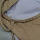 Eomenie One Piece Swimsuit for Women Tummy Control Ruched Bathing Suit Cutout U Wire Swim Suits (Large)