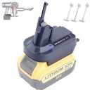 V7 V8 Battery Adapter Compatible with Dewalt 20V Battery Converted to Replacement for Dyson V7 V8 Battery SV10 SV11 Series Animal Absolute Motorhead Pro HEPA Cordless Stick Vacuum Cleaners