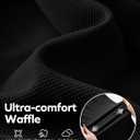 Ewedoos Wide Leg Pants Woman Stretchy Work Dress Pants Women Pull on Business Casual Slacks Trousers Fall Outfits 26"/28" (Black)