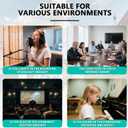 Sound Proof Foam Panels for Walls,Soundproof wall panels,Acoustic Foam Panels,Insulation Studio Soundproofing Fire Resistant Noise Absorbing for Studio, Office, Home Blue (GZ-L 12" X 12" X 1", 36PACK)