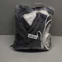 Electric Heated Blanket - Soft Flannel, 8 Hour Auto Off, 10 Heating Levels, Machine Washable, Sherpa, Overheating Protection