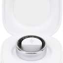 Smart Ring Health Tracker, Sleep Tracker Ring, Waterproof Fitness Ring for Activity Monitoring, Steps, Up to 7 Day Battery, for iOS and Android (Size 9)