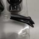 Quoowiit Black Thinker Statue Book Shelf Decor, Minimalist Modern Home Decor Collectable Figurines Office Desk Unique Coffee Table Decorations for Living Room 3 Piece