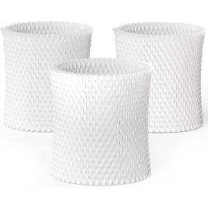 Leemone Humidifier Wicking Replacement Filter Compatible with Canopy Bedside and Nursery Humidifiers, Made with Wood Pulp, Paper Filter 3-Pack
