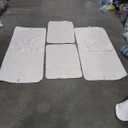 Universal Reversible Cover For Sofa, Chair, Slipcover Waterproof, Furniture Protector with Elastic Straps, Non-Slip Washable Pet Cover for Dogs Cats, Size Small: 2*3 ft, Middle: 2*5 ft, Large: 8*6 ft (XXL), 6 Pcs