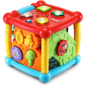 VTech Busy Learners Activity Cube (Frustration Free Packaging) (Red)