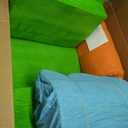 QUCHI 5-Piece Climbing Toys for Toddlers, Toddler Climbing Toys Indoor with Foam Ball Pit (Balls not Included), Soft Foam Climbing Blocks Set Indoor Play Gym for Crawling and Sliding