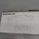 Cordless Heated Lunch Box, Smart Timer Automatic Heating Food Warmer for Adults, 5.5-Cup Portable Electric Lunch Container with Handheld Insulated BagDark Black