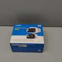 Tapo 2K Indoor/ Outdoor Dual Lens Pan/ Tilt Wired Security Camera - 125° Wide-Angle View + 6mm Zoom, Motion Track, Person/ Vehicle Detection, Subscription-Free Local Storage or Optional Cloud, C246D