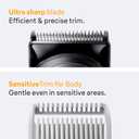 Braun Series 5 All-in-One Beard & Body Grooming Kit for Men, Cordless Trimmer, Hair Clippers & Shaver for Face, Hair & Body with Smooth Shave Head, AIO 5510