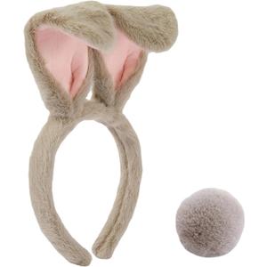 Easter Bunny Ears Headband,Easter Headband Rabbit Costumes Accessories,Suitable Plush Headbands for Rabbit Role-Playing
