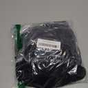 Kilottor Girl's Dress Ruffle Sleeve Bodycon Formal Party Ruched Pencil Dress 9-14 Years (Black, 13-14 Years)