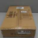 LOHASOK Bread Box for Kitchen Countertop Large Bread Box Farmhouse Bread Container Bread Storage with Window Bread Holder (Natural Wood)