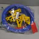 Nicmore Flexible Race Track Toy Set: 15ft DIY Bendable Ramp with Suction Cups  Portable Roll-Up Car Track for Kids Compatible with 1:64 Diecast Cars  Birthday Christmas for Boys Girls Ages 3+