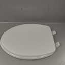 American Standard 5311012.020 Laurel Elongated Wood Toilet Seat with Cover, White
