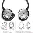 aptX Wireless Bluetooth 5.0 Adapter for Bose QC3 QuietComfort 3 with Mic/Volume Control, Black