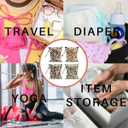 4 Pack Cute Fruit Wet Bag Waterproof Washable Reusable Wet Dry Bag for Swimsuit Clothes Cloth Diaper Travel Beach Pool Yoga Gym Toiletries Travel Beach Essentials Strawberry Orange Apple