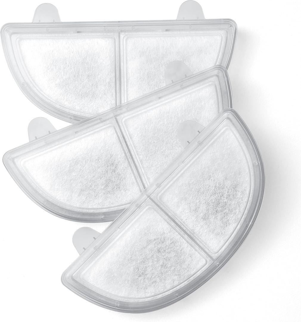 Homerunpet Pet Fountain Filters Replacement for Wireless Pumps Cat Water Fountain Dog Water Dispenser WF20/CF20/BF10