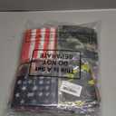 Tarpop 30 Pcs Neck Gaiters Scarf Elastic Wrap Headband Sweat Absorbing Bandana for Women Men Sports Yoga Running(Flag Style)