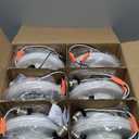 12 Pack 5/6 Inch LED Can Lights with Night Light, Metal 5CCT Retrofit Recessed Lighting Selectable 2700K-6000K Dimmable, 12W=75W, 1200LM Downlight with Metal Smooth Trim - ETL and Energy Star (5CCT+NT-WH)