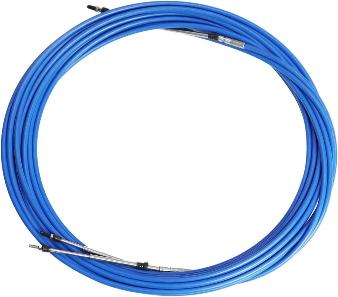 3300/33C Marine Throttle Shift Remote Control Box Cable for Outboard Engine Boat Motor Steering System 8FT 13FT 15FT 20FT 30FT (30FT,2PCS)