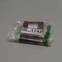 Wearlizer Leather Bands Compatible with Samsung Galaxy Watch 8 Band 40mm 44mm/Watch 8 Classic 46mm, Dressy Designer Slim Leather Strap Wristband Accessories with D-Shape Metal Buckle for Women