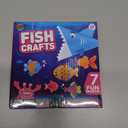 Arts and Craft Kit for Toddlers Ages 3, 4, 5 Years - Create 7 Fun Fish Characters