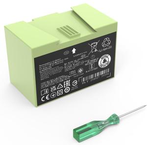 for iRobot Roomba e & i Series ABL-D1 Battery Replacement, Compatible with Roomba i8 i8+ i7 i7+ i4 i4+ i3 i3+ e5 e6 J7 J7+ J6+ J6 Plus J5 J5+ Series Li-ion Batteria Capacity 14.4V 36Wh