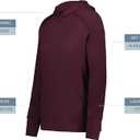 Holloway Women's Ladies Ventura Soft Knit Hoodie (Purple, XXL)
