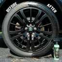 ExoForma Wet Tire Dressing Spray - Extremely High Shine Tire Dressing for That Wet Look - No Sling, Non-Greasy Silicone Formula with UV Protection - Easy to Apply, Minimal Cure Time - 16 fl oz