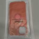 Hython for iPhone 13 Case with Ring Stand [360 Rotatable Ring Holder Magnetic Kickstand] [Soft Microfiber Lining] Slim Shockproof Rubber Protective Phone Case Cover for Women, Camellia Red