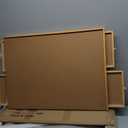 Bits and Pieces Jigsaw Puzzle Board with Drawers, Puzzle Board 1000 Pieces, 22 Inch x 30 Inch Wooden Tray Table with 4 Organizing Piece Sorting Trays, Portable, Easy Storage for Puzzles