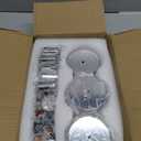 Sieral Candle Holders Bulk Taper Candlesticks Holders Set Modern Decorative Metal Candelabras for Wedding Anniversary Home Dinning Table Centerpiece Xmas Party Decor(Silver,24 Pcs)