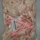 Pink and White Balloon Arch Kit 116Pcs Double Stuffed Pearl Pink and White Balloon Arch Garland Kit Include Bows for Baby Shower Gender Reveal Wedding Birthday Decoration