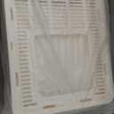 Cat Litter Box with Lid, Covered Top Entry Kitten Litter Pan for Small and Medium Cats, Anti-Splashing Kitty Potty with Slide-Out Litter Tray (White)