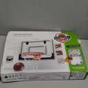 Mini Basketball Hoop Set for Kids Adults, Indoor Play Wall Mount Basketball Hoop for Door with 4 Small Replacement Toddler Basketballs, ABS Backboard Metal Rim Goal Sport Gifts for Pool Game Fun