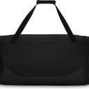 Nike Brasilia Duffel Bag (Large), Black/Black/White, MISC