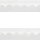 Floating Bookshelves,Wooden Scalloped Organizer | Photo Frames Organizer - Decor for Bedroom Bathroom Nursery Playroom Wall Plants Toy Photo Frames